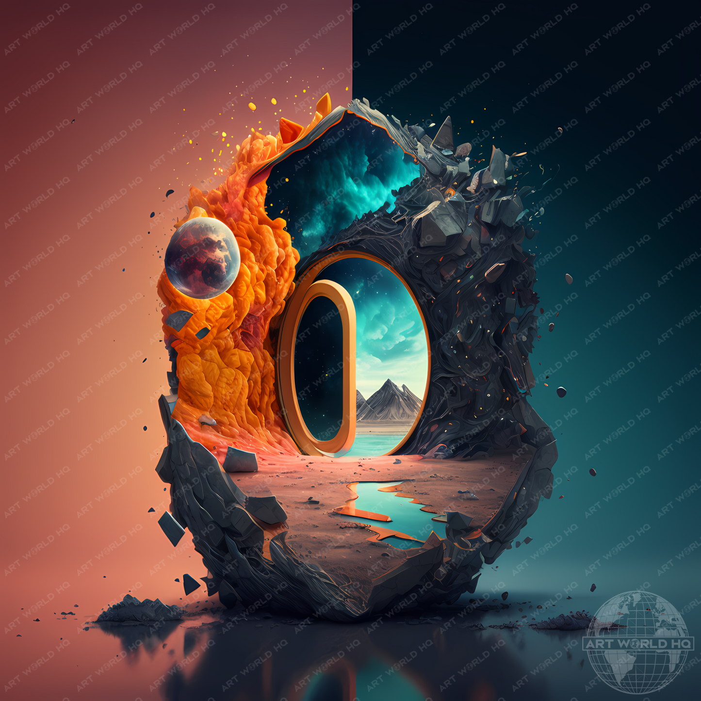 Surreal Dimension