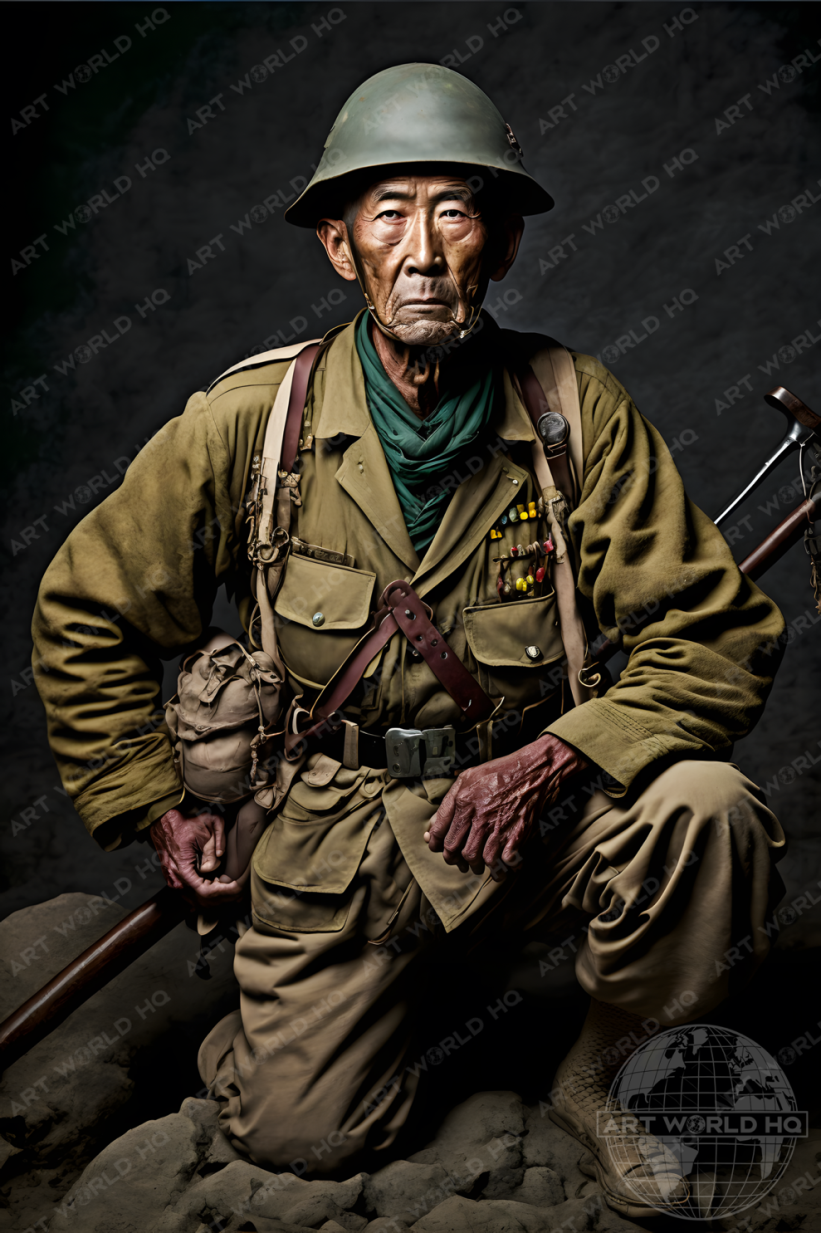 World War 2 War Soldier