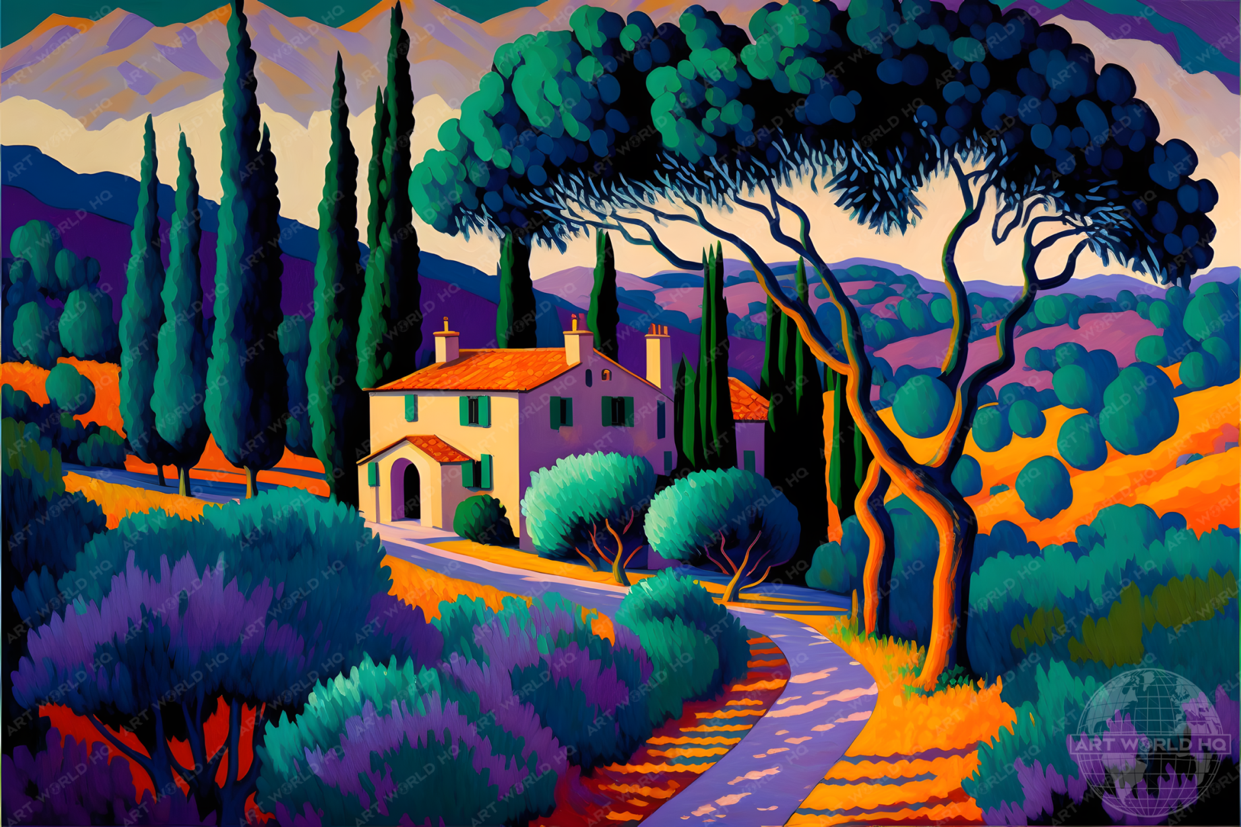Fauvism in Provence Tuscany