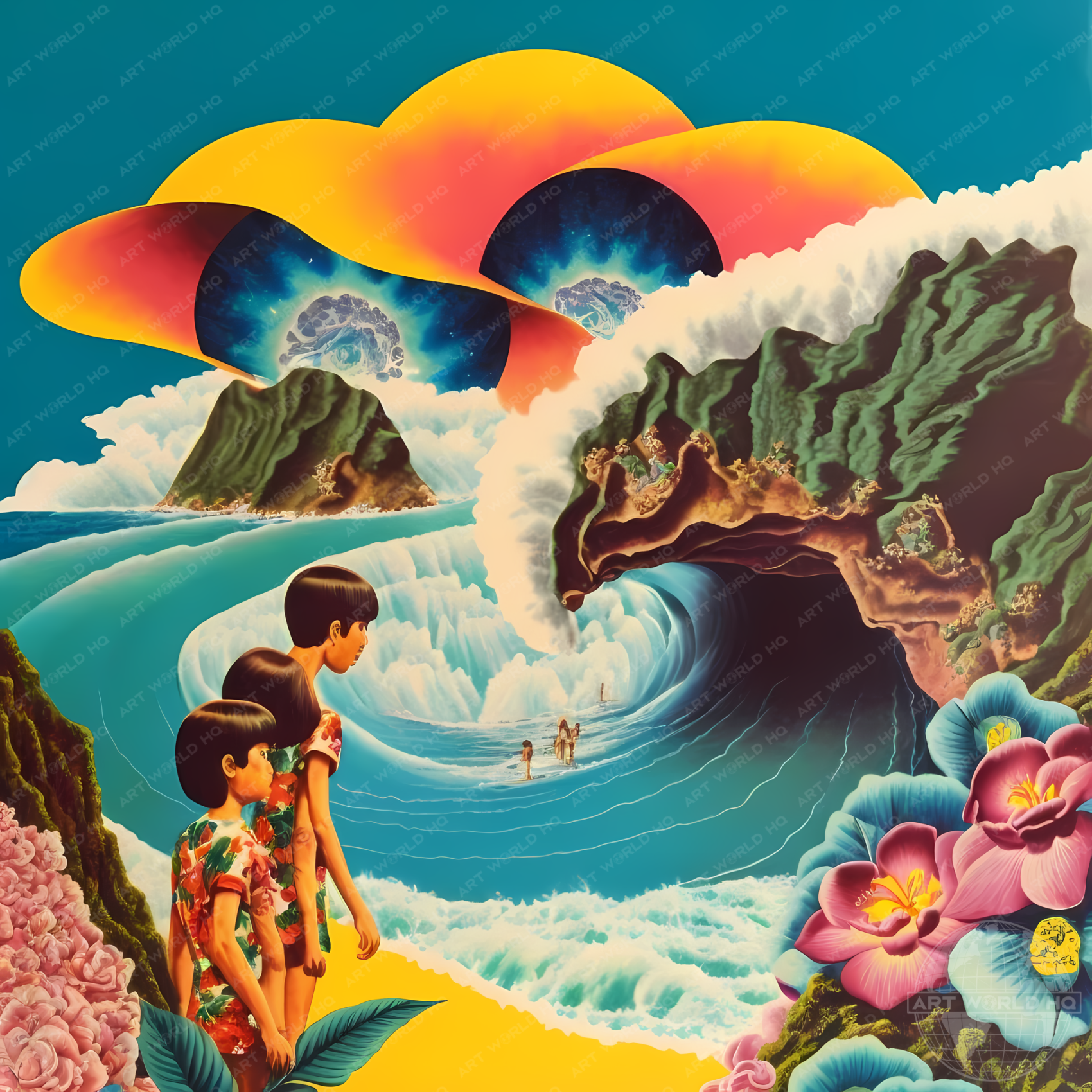 Tropical Collage