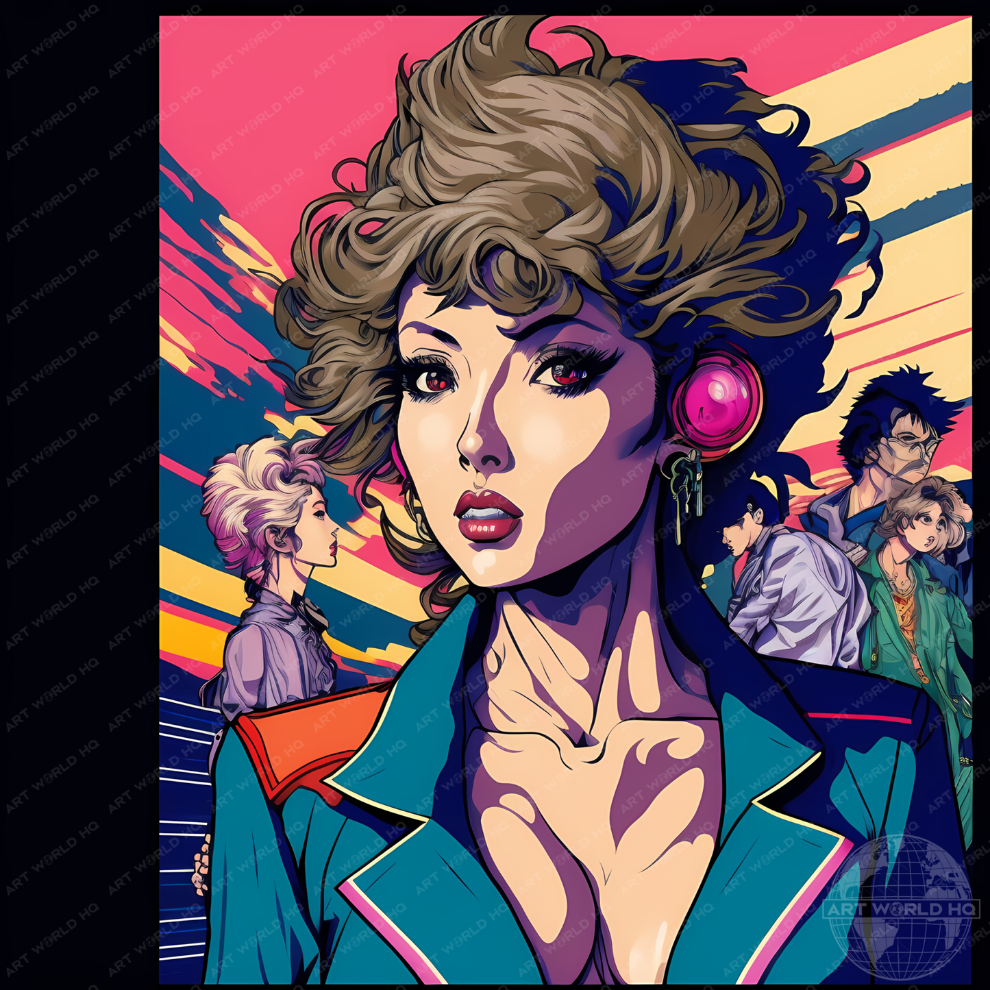 Anime-Inspired Female