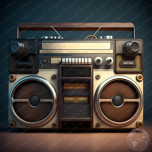 80's Style Ghettoblaster