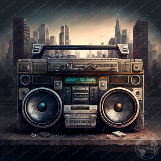 80's Ghettoblaster in NYC