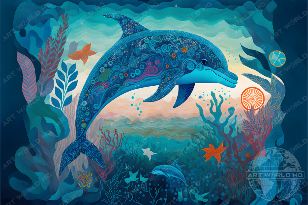 Ocean Odyssey: A Dolphin's Dream